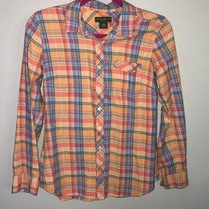 Peach flannel small